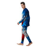 Bowling Strike Print Men's Pajamas-grizzshop