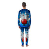 Bowling Strike Print Men's Pajamas-grizzshop