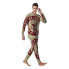 Boxing Champion King of The Ring Print Men's Pajamas-grizzshop