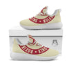 Boxing Champion King of The Ring Print White Athletic Shoes-grizzshop