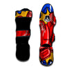 Boxing Gloves Pop Art Print Muay Thai Shin Guards-grizzshop