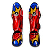 Boxing Gloves Pop Art Print Muay Thai Shin Guards-grizzshop