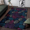 Brain Pattern Print Floor Mat-grizzshop