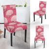 Brain Pink Pattern Print Chair Cover-grizzshop