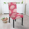 Brain Pink Pattern Print Chair Cover-grizzshop