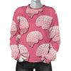 Load image into Gallery viewer, Brain Pink Pattern Print Women&#39;s Sweatshirt-grizzshop