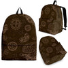 Brain Thinking Pattern Print Backpack-grizzshop