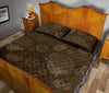 Brain Thinking Pattern Print Bed Set Quilt-grizzshop