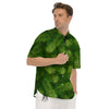 Branches Christmas Tree Print Men's Short Sleeve Shirts-grizzshop