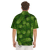 Branches Christmas Tree Print Men's Short Sleeve Shirts-grizzshop