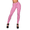 Breast Cancer Awareness Pink Ribbon Print Pattern Women Leggings-grizzshop