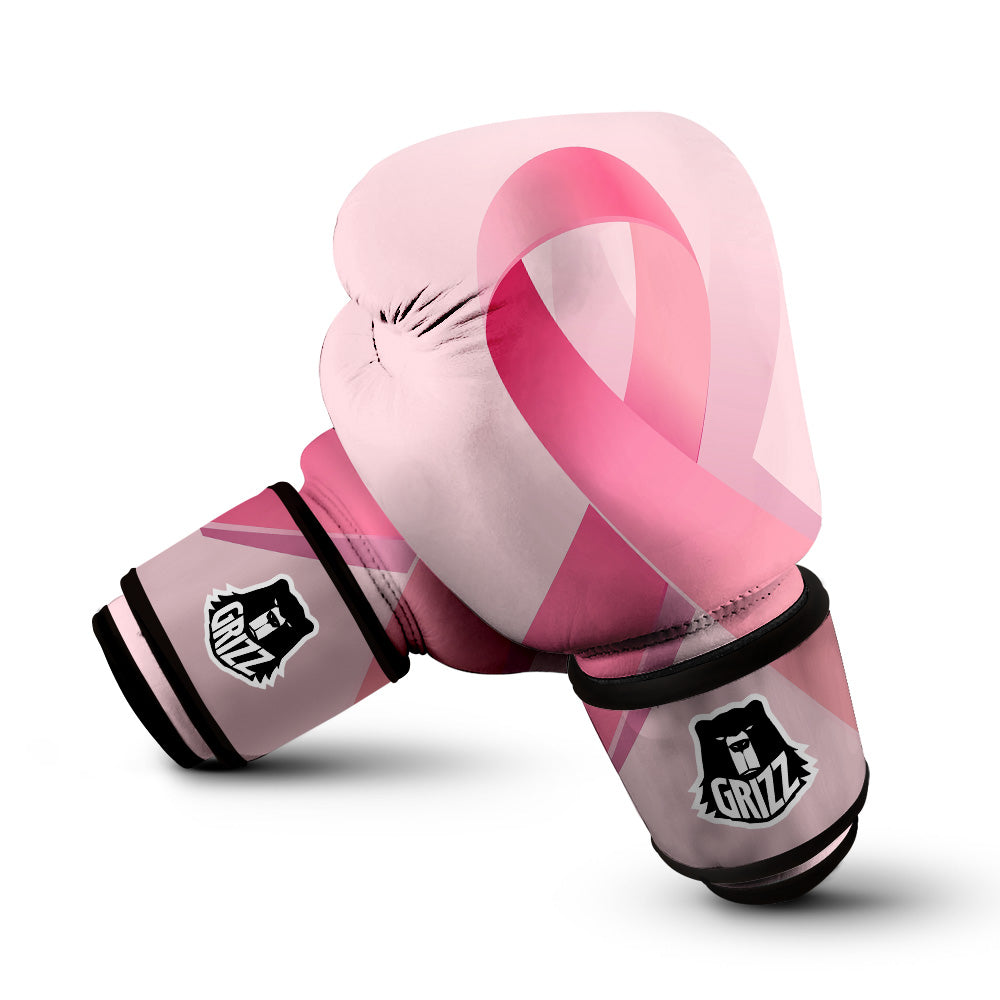 Breast Cancer Awareness Ribbon Print Boxing Gloves-grizzshop