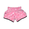 Breast Cancer Ribbon Pink Print Pattern Muay Thai Boxing Shorts-grizzshop