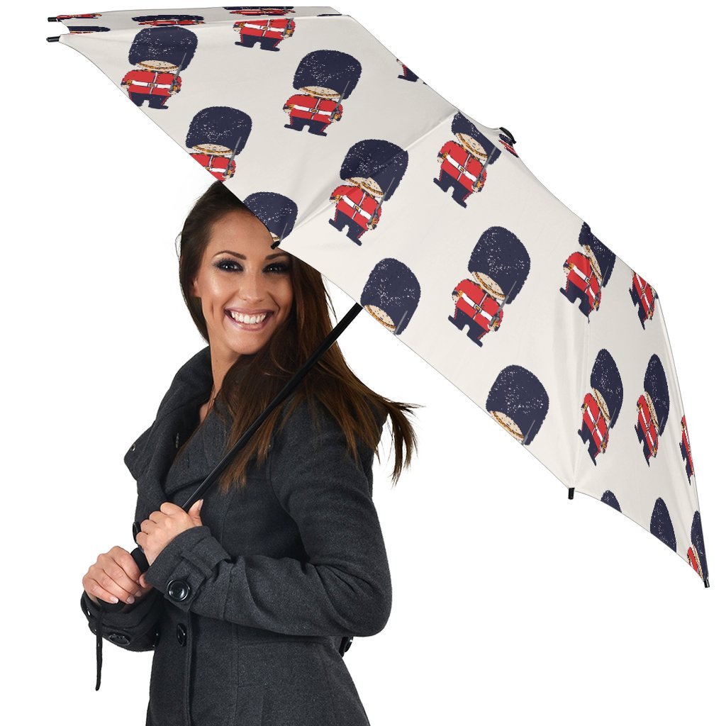 British Army Pattern Print Automatic Foldable Umbrella-grizzshop