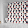 British Army Pattern Print Bathroom Shower Curtain-grizzshop