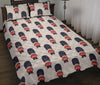 Load image into Gallery viewer, British Army Pattern Print Bed Set Quilt-grizzshop