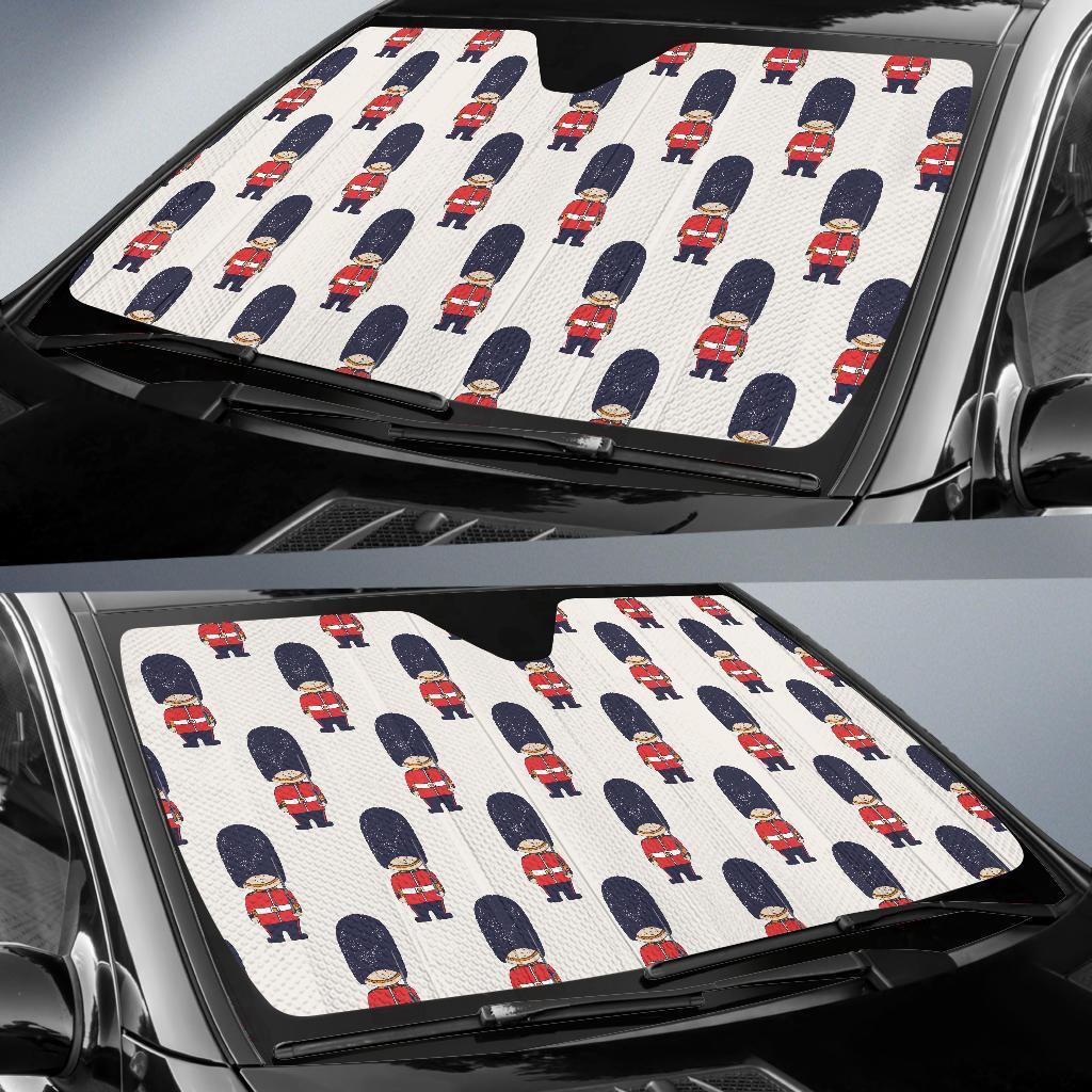 British Army Pattern Print Car Sun Shade-grizzshop