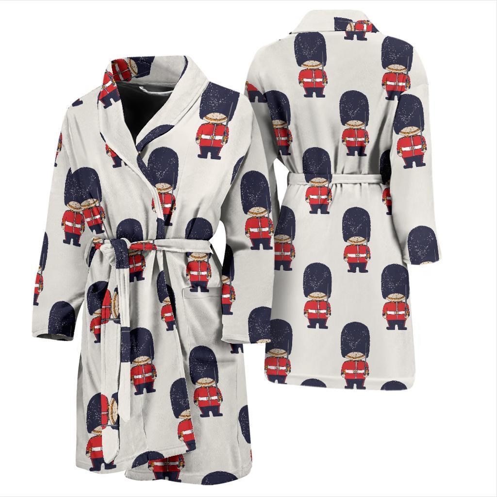 British Army Pattern Print Men Long Robe-grizzshop