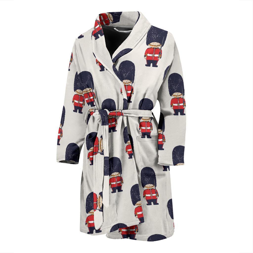 British Army Pattern Print Men Long Robe-grizzshop