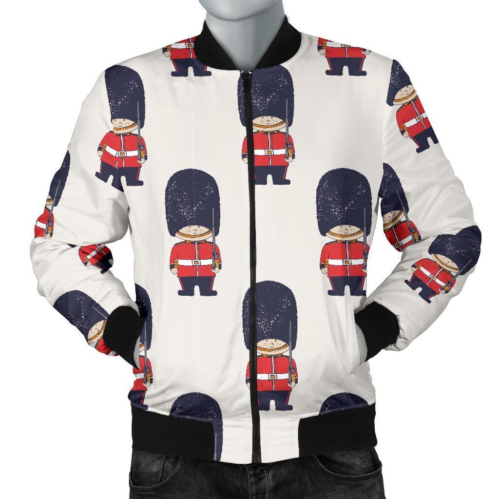 British Army Pattern Print Men's Bomber Jacket-grizzshop