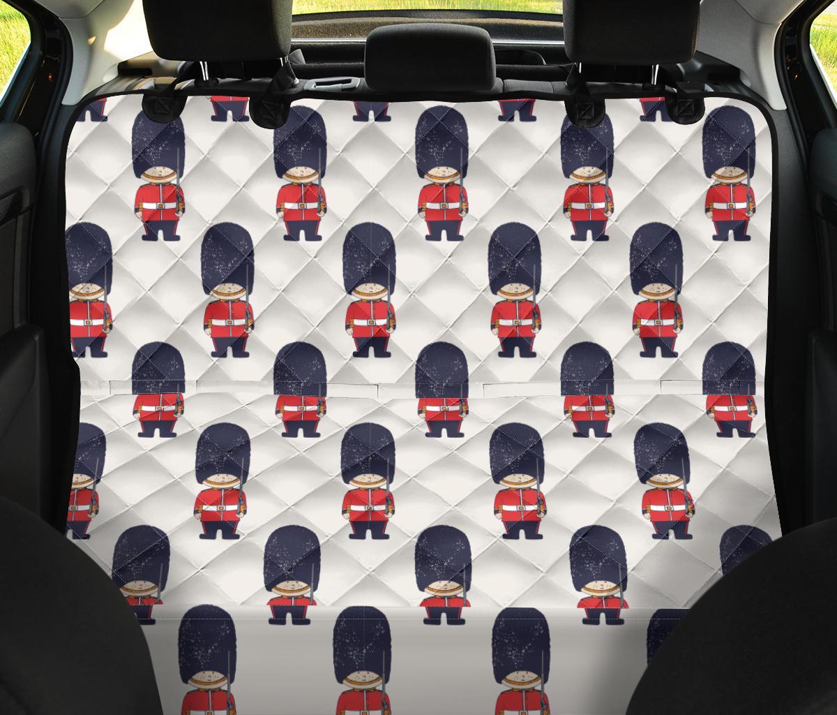 British Army Pattern Print Pet Car Seat Cover-grizzshop