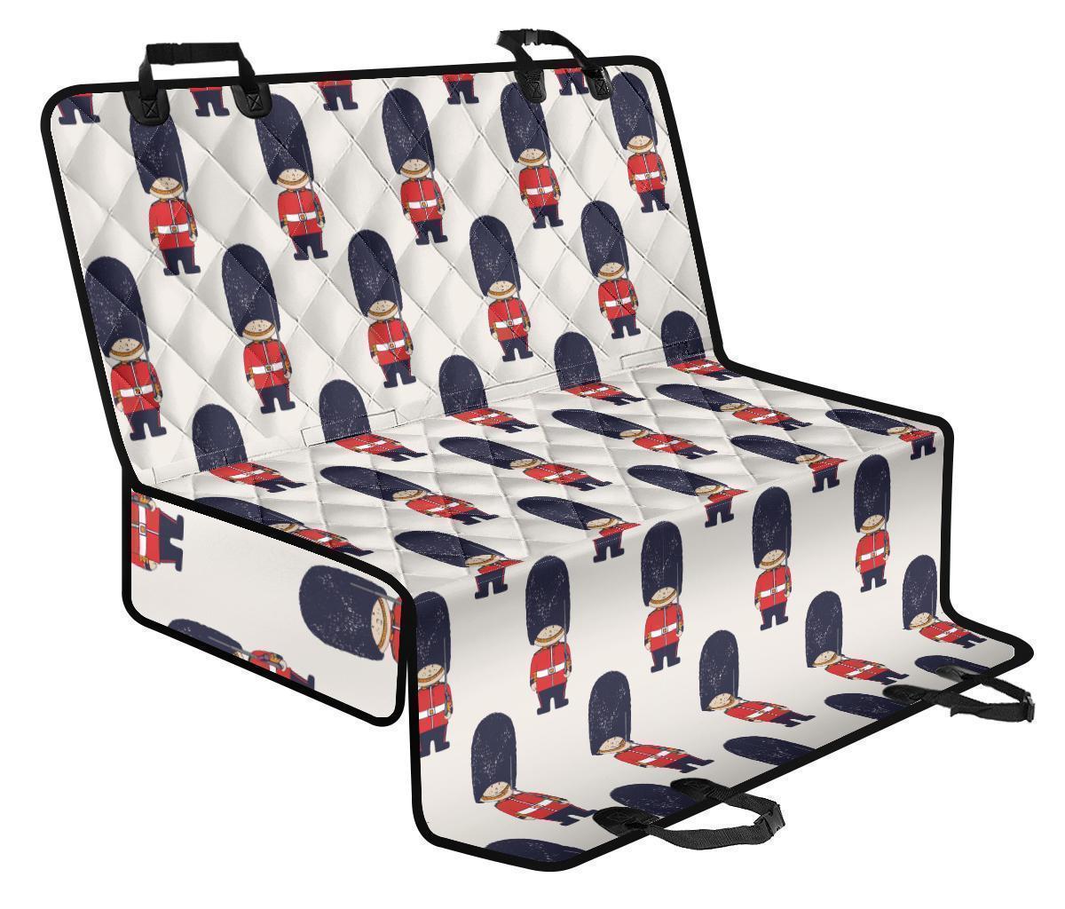 British Army Pattern Print Pet Car Seat Cover-grizzshop