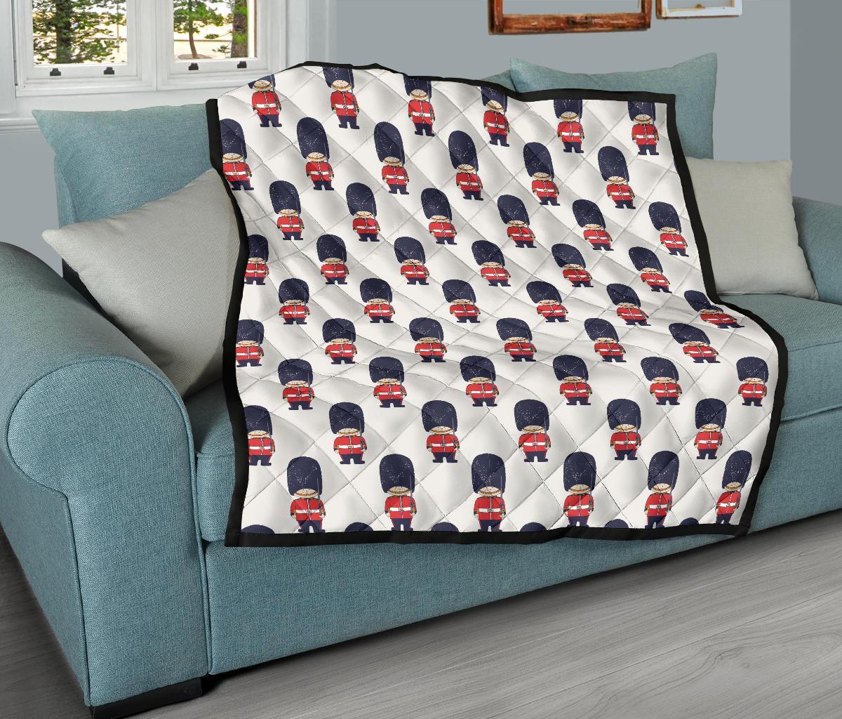 British Army Pattern Print Quilt-grizzshop