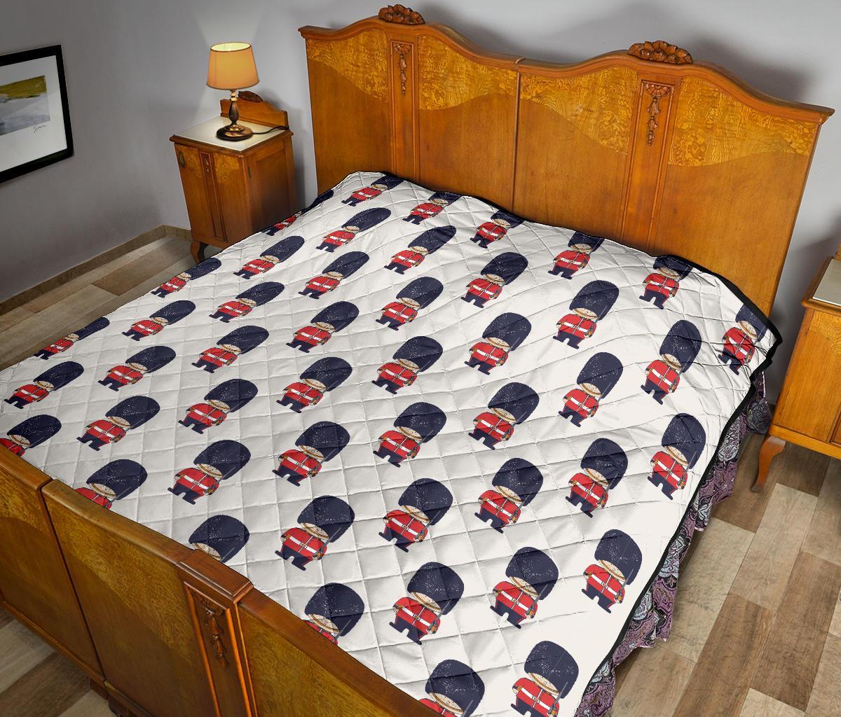 British Army Pattern Print Quilt-grizzshop