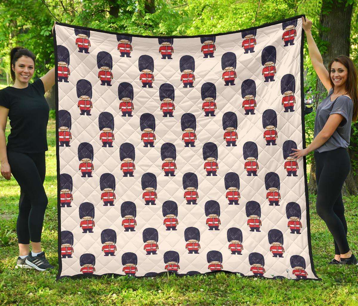 British Army Pattern Print Quilt-grizzshop