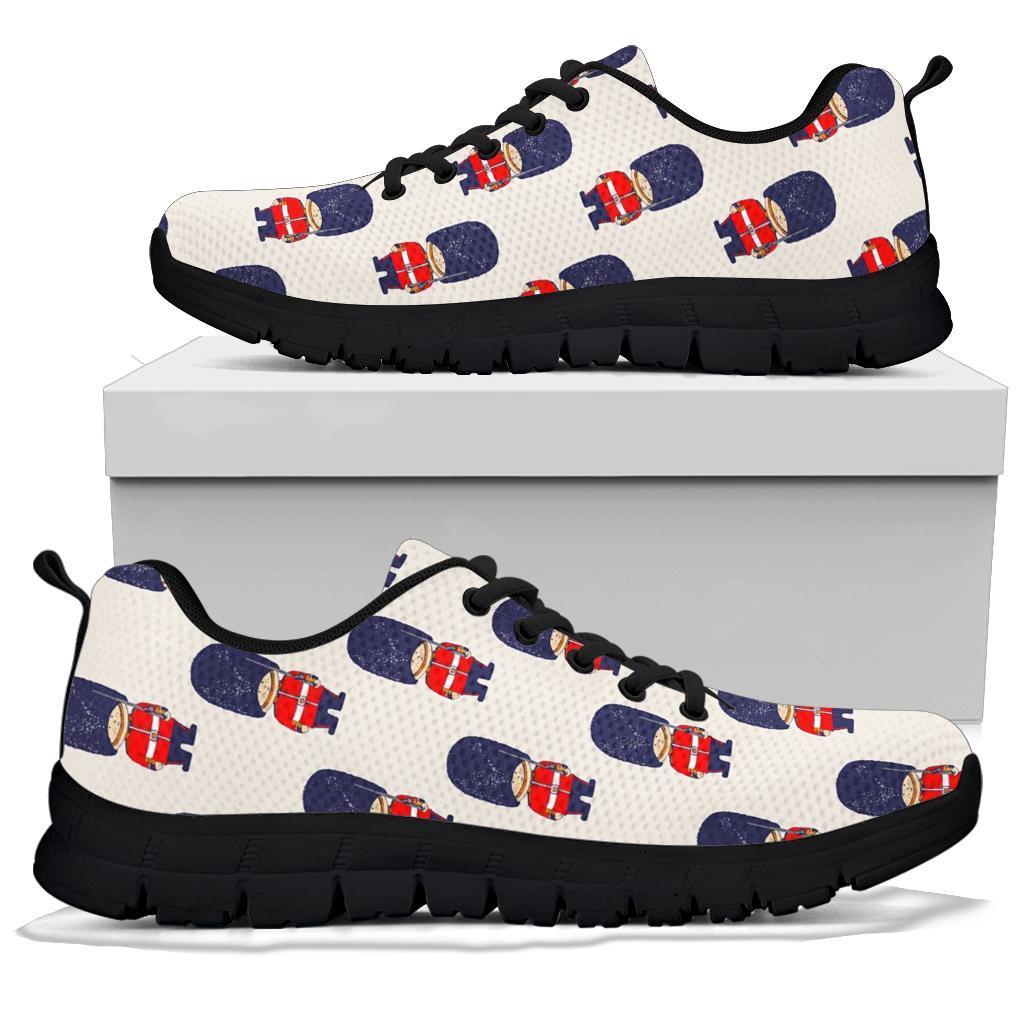 British Army Pattern Print Sneaker Shoes For Men Women-grizzshop