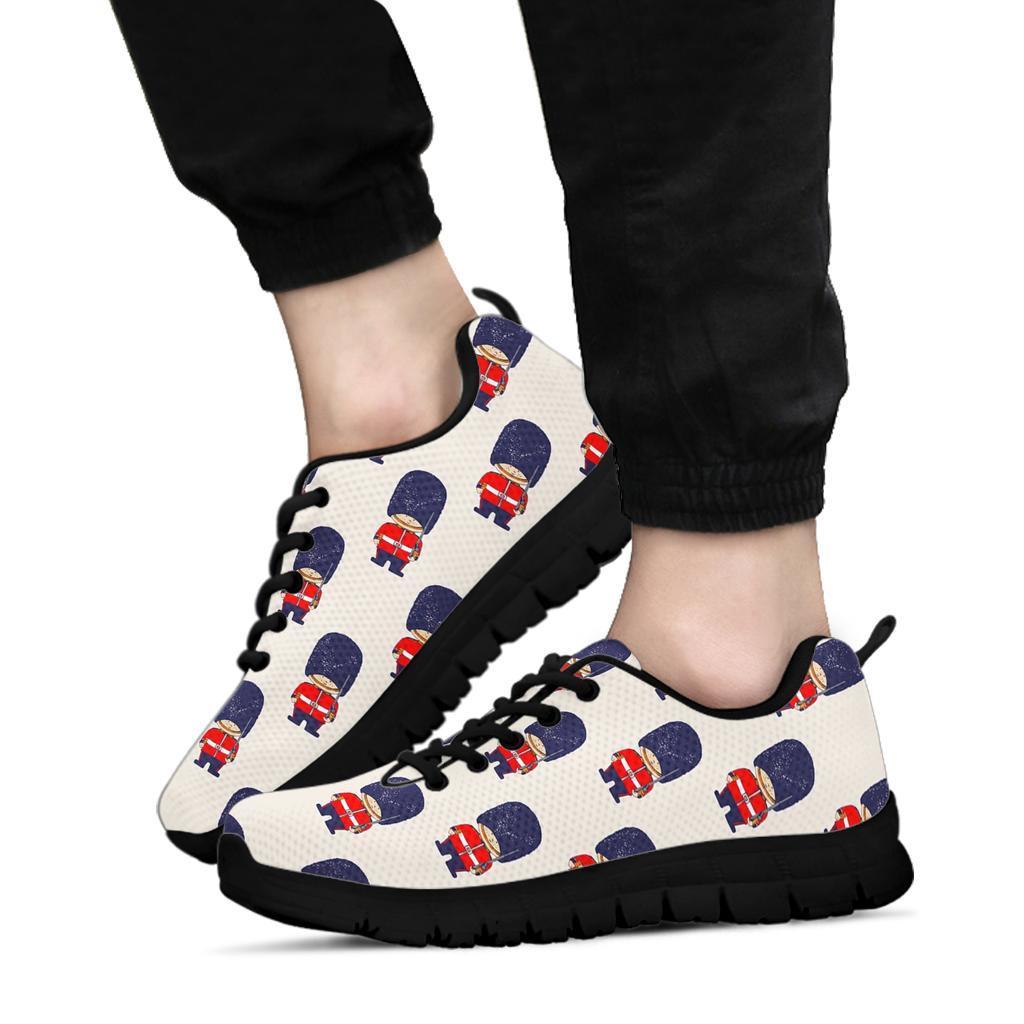 British Army Pattern Print Sneaker Shoes For Men Women-grizzshop