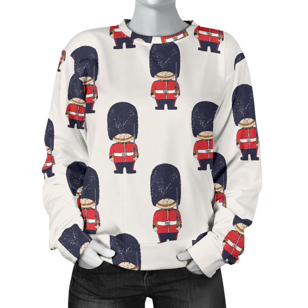 British Army Pattern Print Women's Sweatshirt-grizzshop