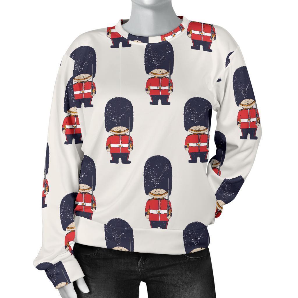 British Army Pattern Print Women's Sweatshirt-grizzshop