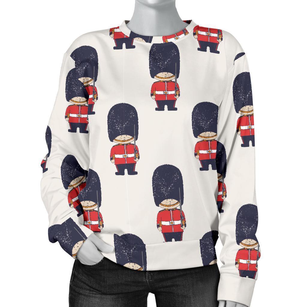 British Army Pattern Print Women's Sweatshirt-grizzshop