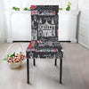 British Pattern Print Chair Cover-grizzshop