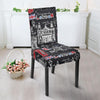 British Pattern Print Chair Cover-grizzshop