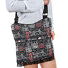 British Pattern Print Crossbody bags-grizzshop