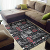 British Pattern Print Floor Mat-grizzshop