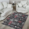 British Pattern Print Floor Mat-grizzshop