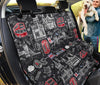 British Pattern Print Pet Car Seat Cover-grizzshop