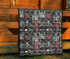 British Pattern Print Quilt-grizzshop