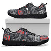 British Pattern Print Sneaker Shoes For Men Women-grizzshop