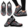 British Pattern Print Sneaker Shoes For Men Women-grizzshop