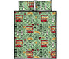 British Print Pattern Bed Set Quilt-grizzshop