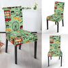 British Print Pattern Chair Cover-grizzshop