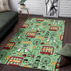 British Print Pattern Floor Mat-grizzshop