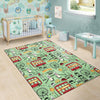 British Print Pattern Floor Mat-grizzshop