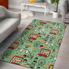 British Print Pattern Floor Mat-grizzshop