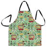 British Print Pattern Men's Apron-grizzshop