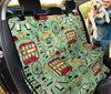 British Print Pattern Pet Car Seat Cover-grizzshop